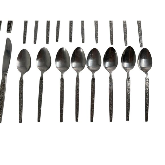 Oxford Hall PALTO ALTO Mix of Knives and Spoons Lot of 28 - Picture 2 of 16